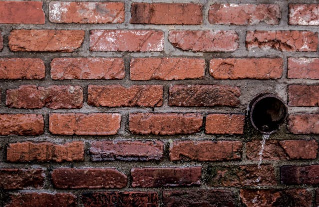 Feuchte Außenwand